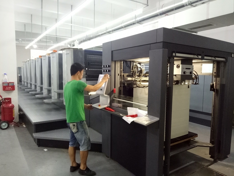 GUANGZHOU YM PACKAGE PRODUCTS CO.,LTD. Produktionslinie des Herstellers