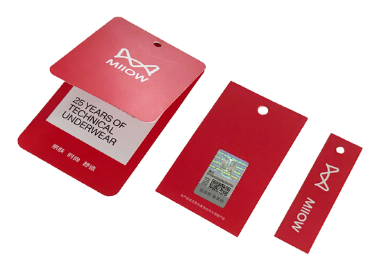 OEM-Papier-Hang-Tags für Kunden