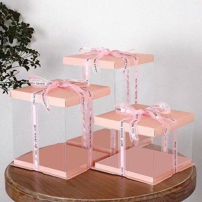 Custom Clear Cake Verpackung - Marken-Design, schnelle Lieferung.