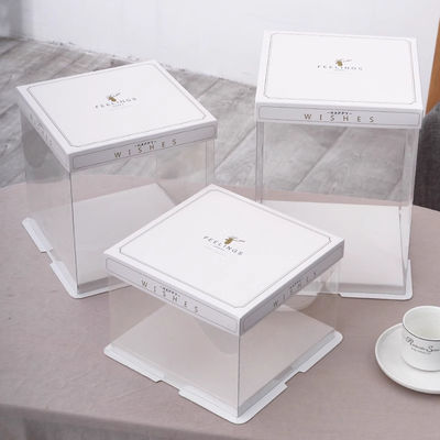 Festige Gebäude-Kuchenverpackungskisten CMYK und Pantone Farben