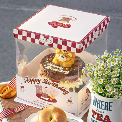 Maßgeschneiderte Kuchenkästen Anpassungsfähige Verpackungslösung für Unternehmen