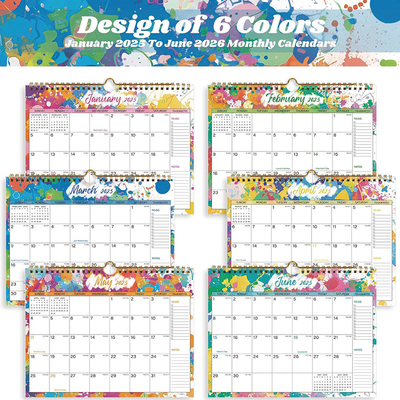 Vollfarbige Business-Marken-Schreibtischkalender für Personalisierung und Branding