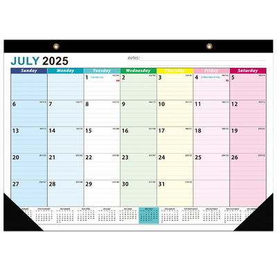 12 Fotos Mauerkalender mit glänzendem Papiertyp und Markierung großer US-Feiertage