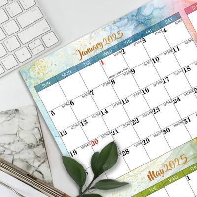 Dezember Ende Monat Personalisierter Kalender Druck mit wichtigen US-Feiertagen anpassbar