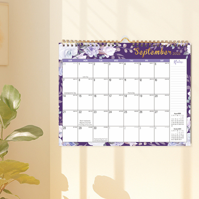 Papier benutzerdefinierte Wandkalender Vollfarbdruck für die Sichtbarkeit Ihres Unternehmens