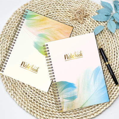 Persönlich angepasst, wie Sie möchten, mit hoher Haltbarkeit, Spiral-Hardcover-Notebook für Künstler