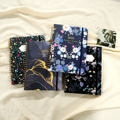 Hohe Haltbarkeit Monochrom Personal Notebook anpassbar