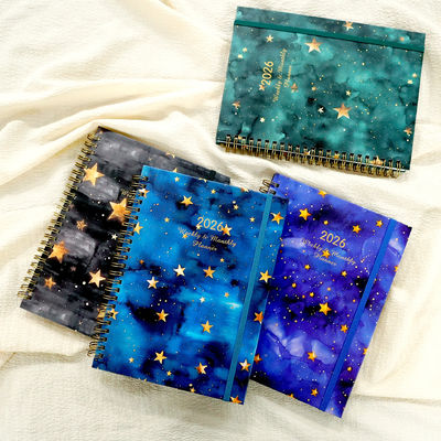 Personalisiertes Notizbuch nach Maß mit Standard-Spezifikationen Option für individuelles Cover-Design