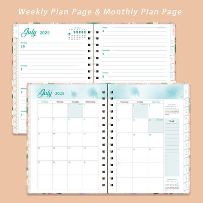 Spezielles Spiral-Hardcover-Notebook mit Logo-Druck in der Größe A5