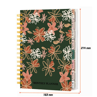 Papier benutzerdefiniertes Tagebuch Notizbuch mit Seite Größe 58 X 83 Zoll perfekt für die Organisation von täglichen Aufgaben und Geschäftsideen