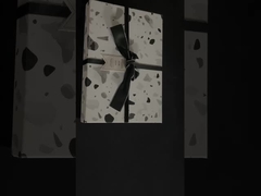 Custom-Hot-Gold-Muster Geschenk-Box Bogen Geschenk-Box Schmuck Geschenk-Box Set