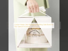 Custom Made Cake Packaging Hochzeitskuchen für Ihren besonderen Anlass