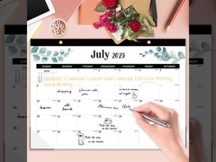 Menge 1 Kalender Mauerkalender Vollfarbdruck Spiralbindung