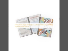 Prägungstechnik-Notizbuch im Vintage-Stil für Profis