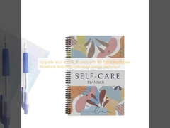 Steigern Sie Ihre künstlerische Reise mit einem A5-Spiral-Hardcover-Notizbuch mit Prägedesign-Technik