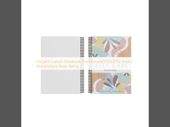 Elegantes, maßgeschneidertes Notizbuch Die ultimative Wahl für die persönliche Notizen von Künstlern