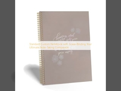 Standard-Notizbuch nach Maß mit Schraubbindung – Ihr ultimativer Begleiter für Notizen