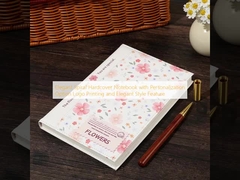 Elegantes Spiral-Hardcover-Notizbuch mit Personalisierungsoption, Logodruck und elegantem Stil