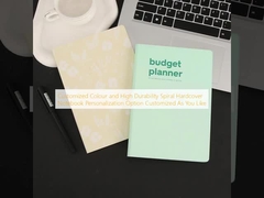 Personalisierte Farbe und hohe Haltbarkeit Spiral-Hardcover-Notizbuch Personalisierungsoption Individuell nach Ihren Wünschen