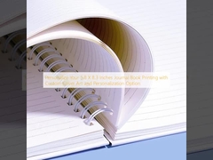 Personalisieren Sie Ihre 5.8 X 8.3 Zoll Zeitschrift Buchdrucken mit benutzerdefinierten Cover Art und Personalisierung Option