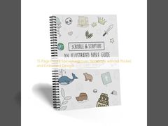 15-seitiges Spiral-Notizbuch mit festem Einband ohne Tasche und geprägtem Design