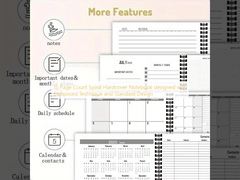 15 Seitenzahl Spiral-Hardcover-Notebook mit geprägter Technik und Standarddesign