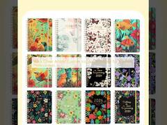 Schwarzes Cover Künstlerisches, individuelles Notizbuch für Geschäftsleute