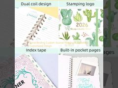 Spiralbindung Benutzerdefiniertes Notizbuch ohne Taschen Individuelles Design