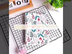 Langlebiges Papier, individuelles Notizbuch, 5,8 x 8,3 Zoll für Geschäftstreffen