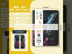 Akademisches, individuelles Notizbuch, perfekt für Profis zur Steigerung von Produktivität, Kreativität und effektiver Dokumentation