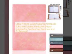Logo-Druck Individuelles Notizbuch Standard Langlebiges Hardcover-Design Geeignet für Konferenzen, Seminare und Fachleute