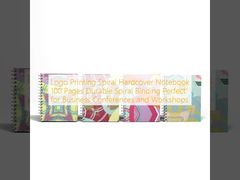 Individuelle Spiral-Notizbücher, langlebiges Hardcover
