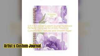 Benutzerdefiniertes Tagebuch-Notizbuch, das Künstler lieben